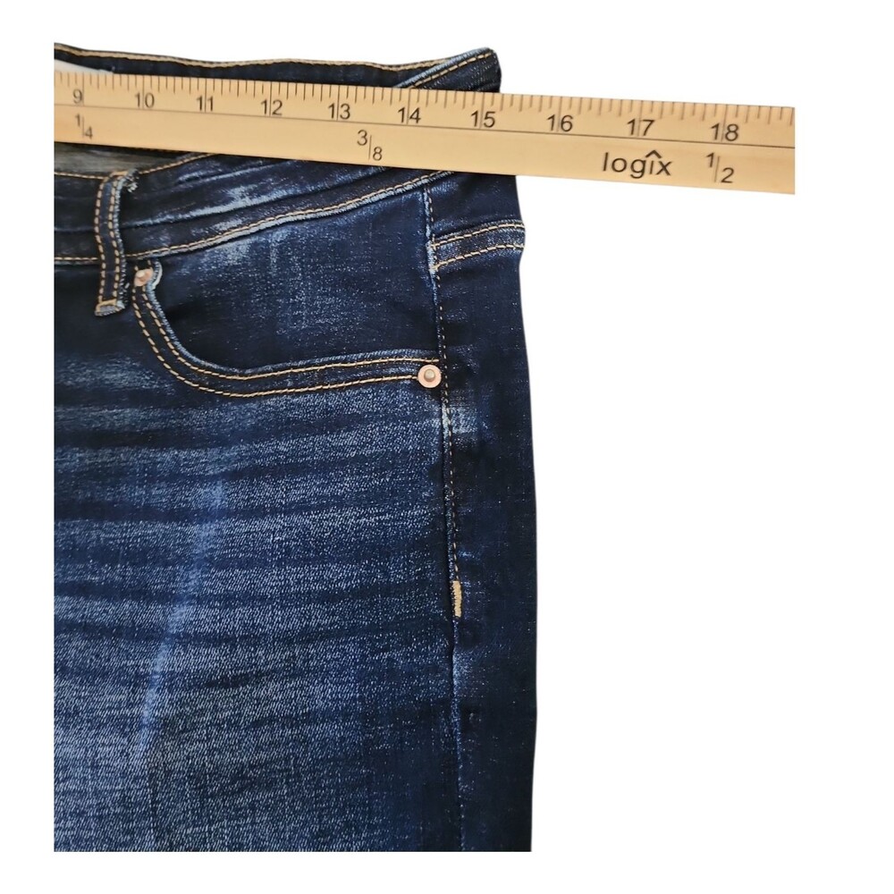 BKE Jeans Parker High Rise Bootcut Womens 30 x 34.5 Dark Wash Universal Fit - Picture 6 of 8
